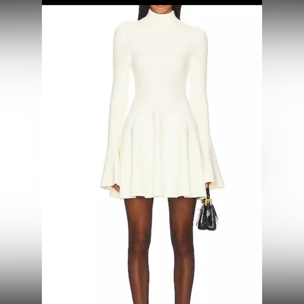 Ronny Kobo Wynne Knit Dress in EggshellRonny KoboColor:Eggshel